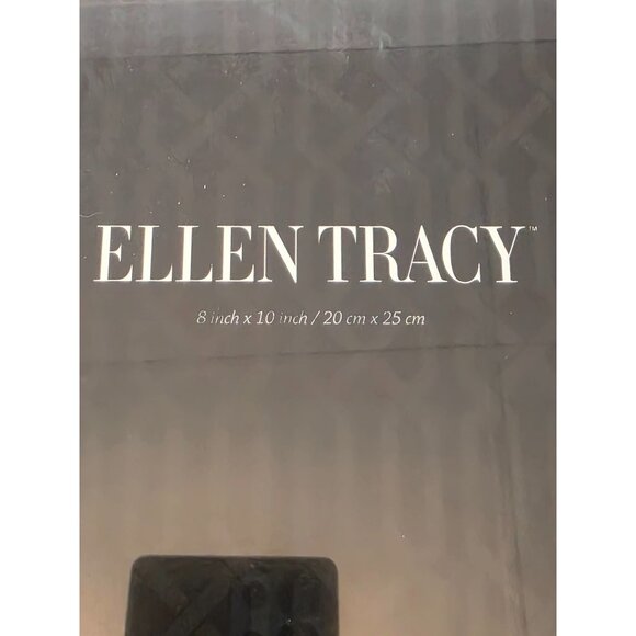 Ellen Tracy 8" X 10" Enchante Silver Picture Frame With Elegant Beaded Design - Picture 3 of 6